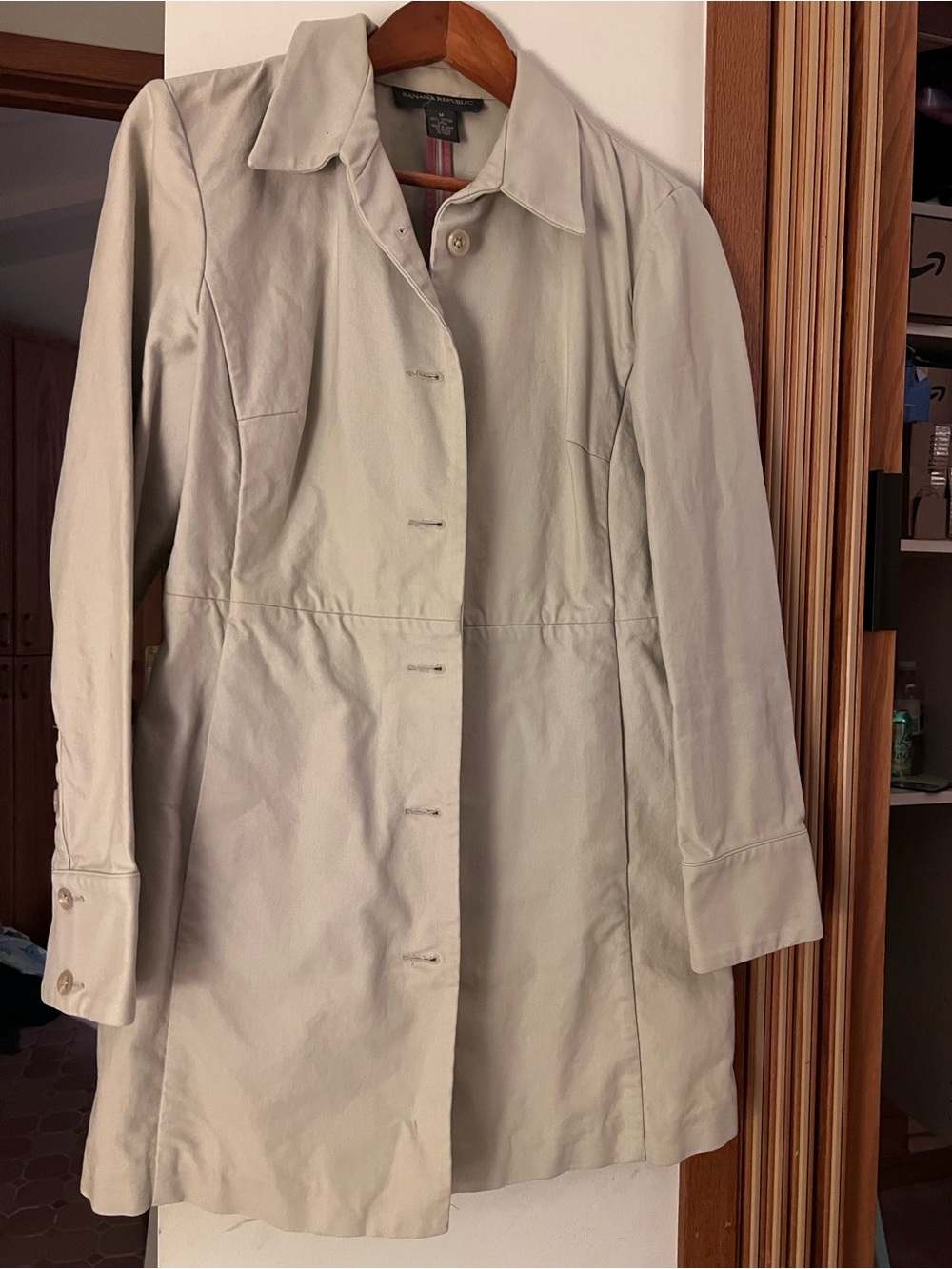 Banana Republic Beige/Tan Classic Trench Coat